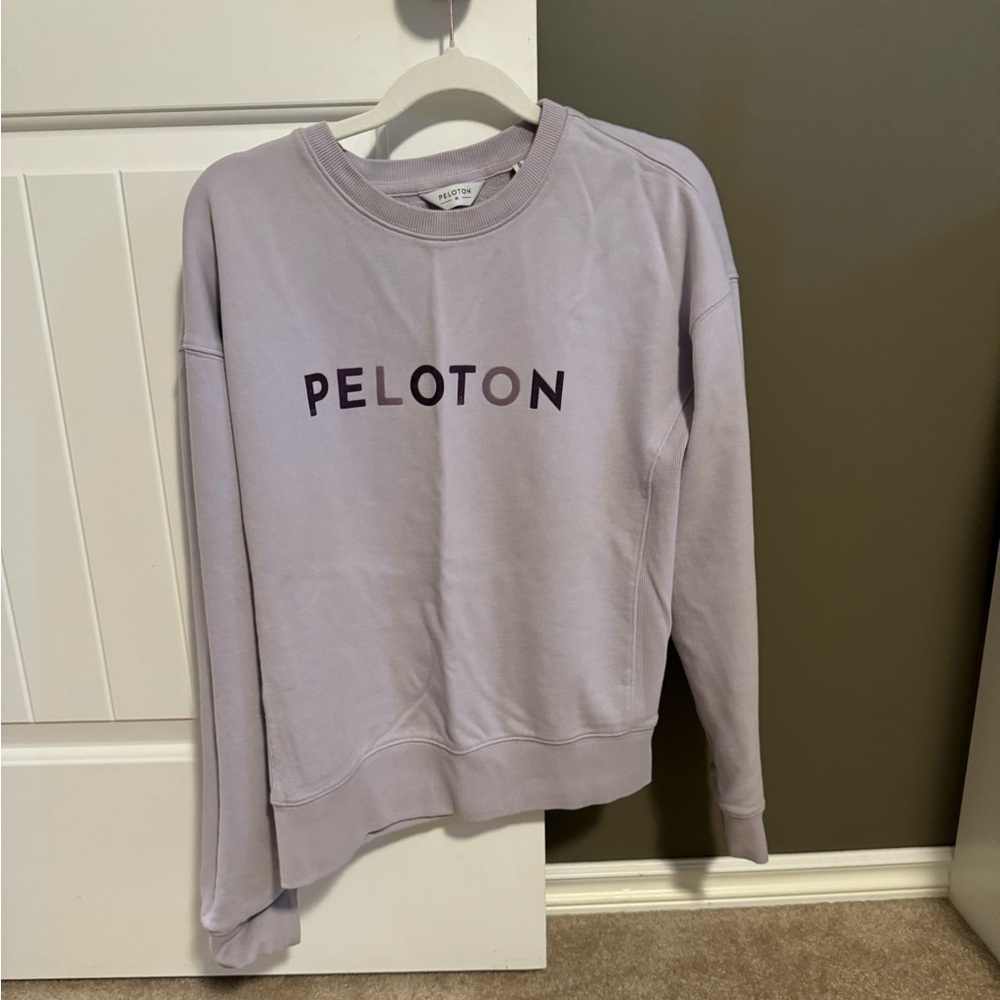 Peloton Lavender Sweatshirt